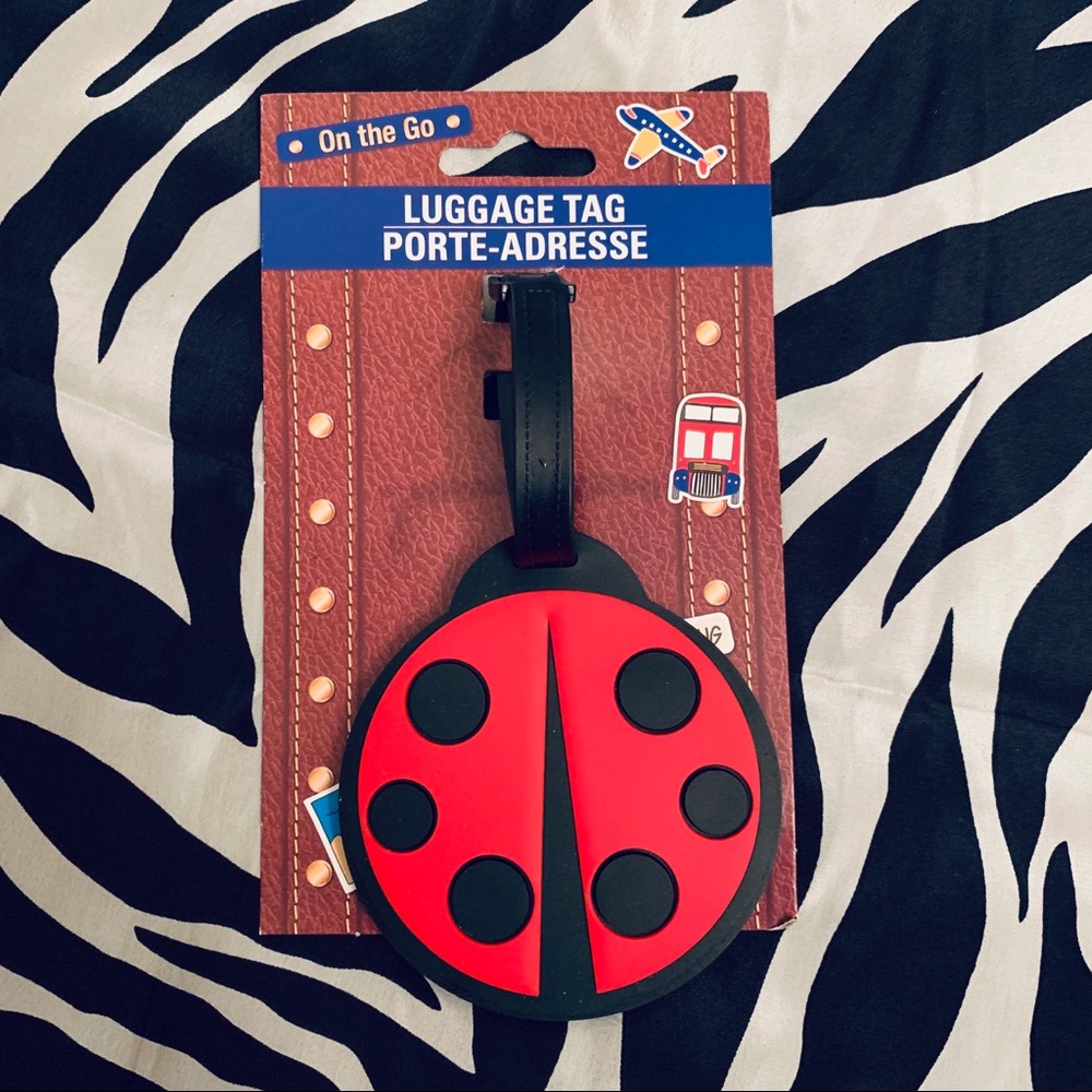 LADYBUG LUGGAGE TAG NWT - Picture 2 of 5
